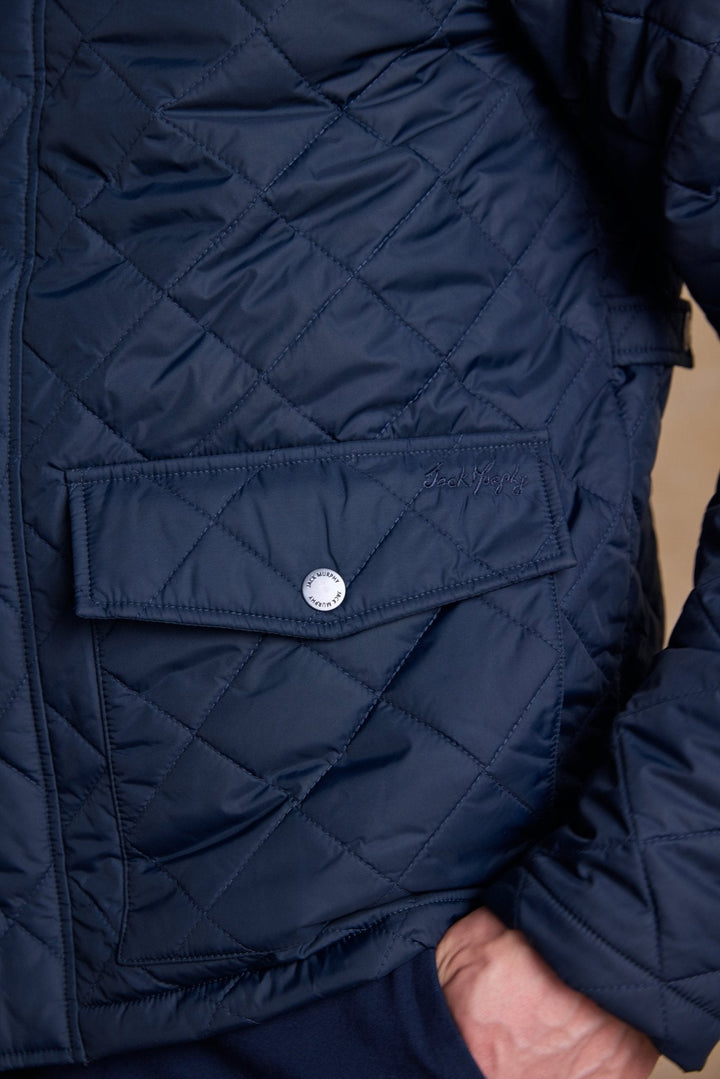 Jack Murphy Ireland - Ronan Quilted Jacket - Navy - Quilts & Gilets
