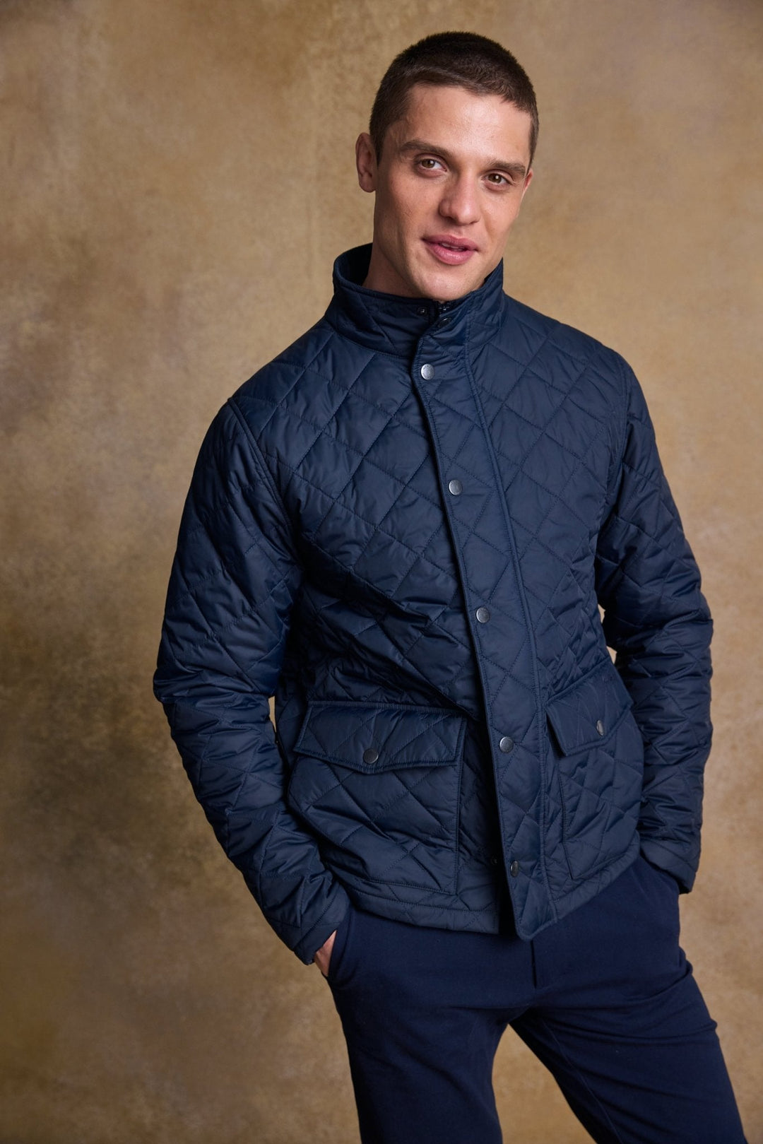 Jack Murphy Ireland - Ronan Quilted Jacket - Navy - Quilts & Gilets