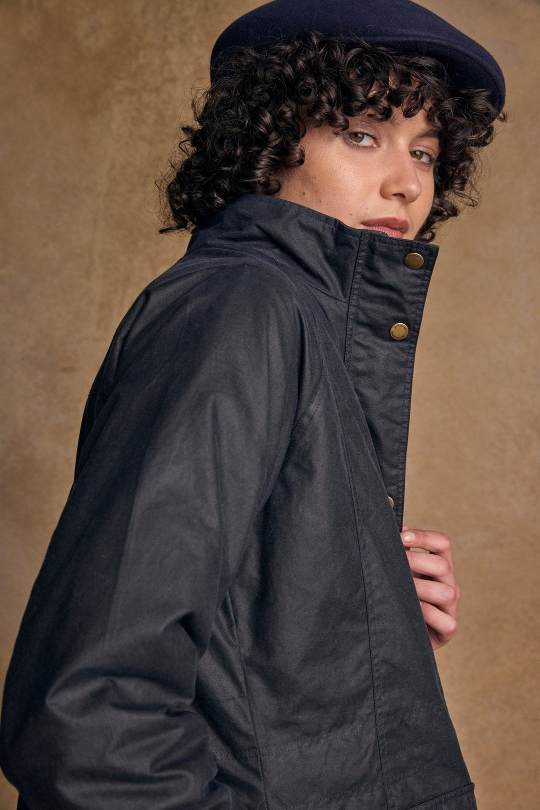 Jack Murphy Ireland - Sally Wax Jacket - Navy - Wax