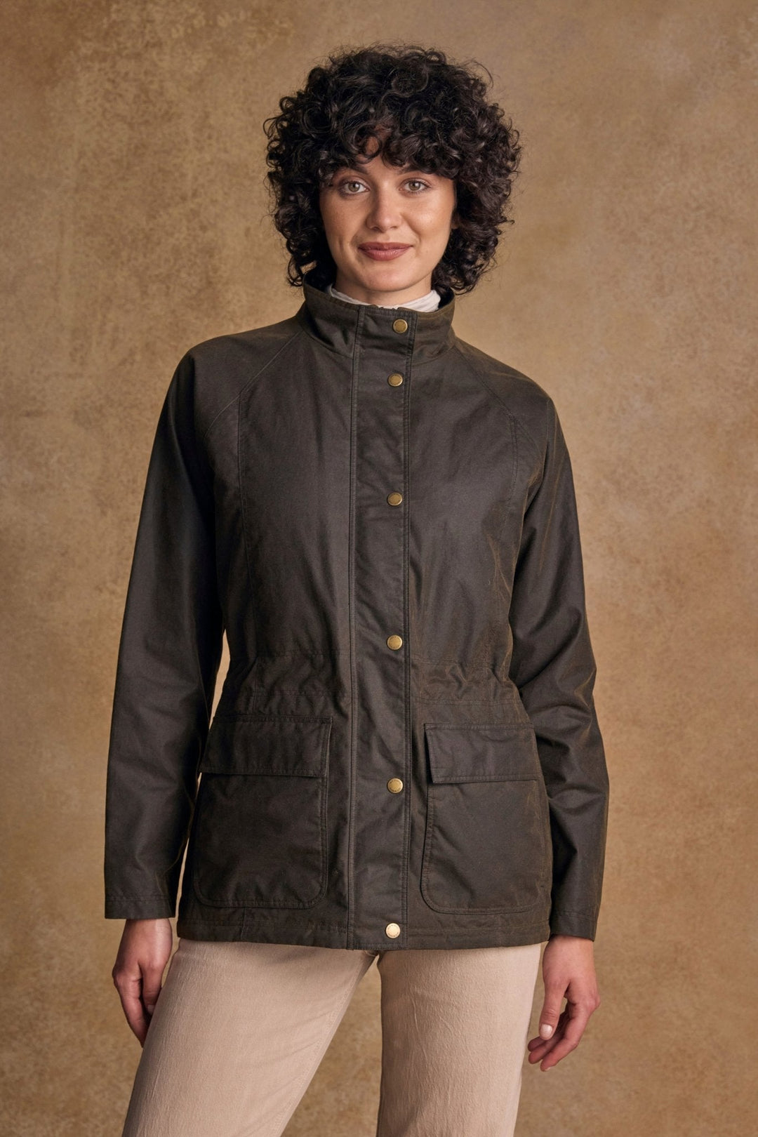 Jack Murphy Ireland - Sally Wax Jacket - Olive - Wax