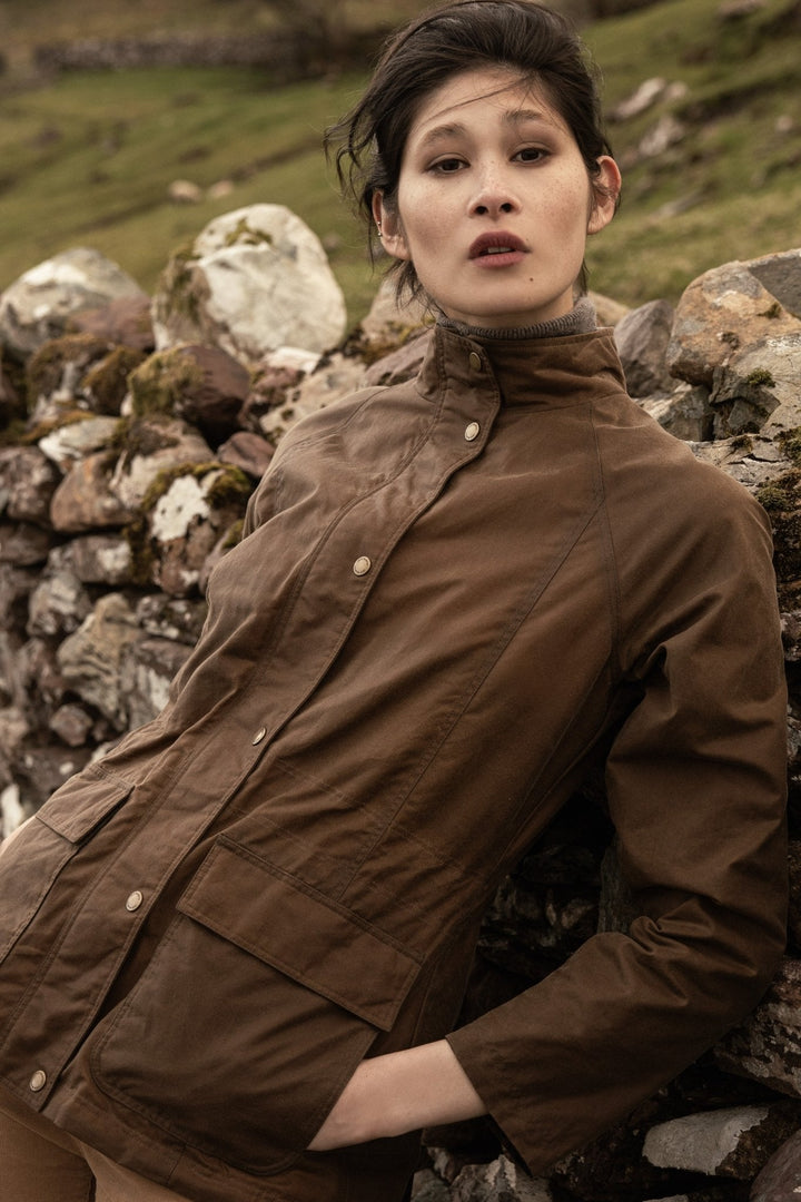Jack Murphy Ireland - Sally Wax Jacket - Tan - Wax