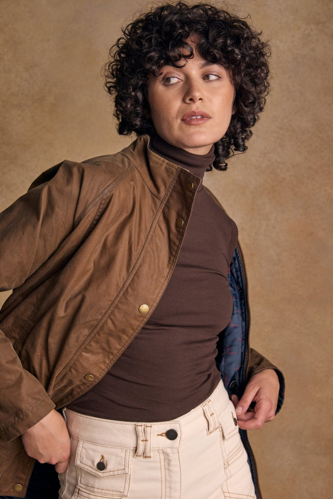 Jack Murphy Ireland - Sally Wax Jacket - Tan - Wax