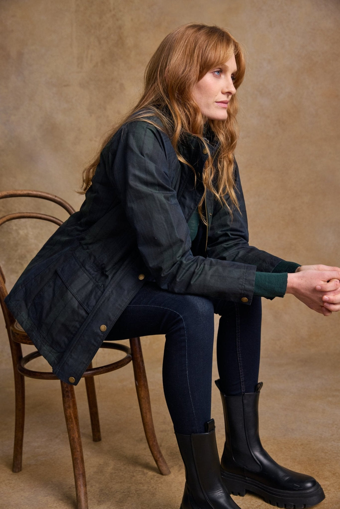 Jack Murphy Ireland - Sally Wax Jacket - Blackwatch - Wax