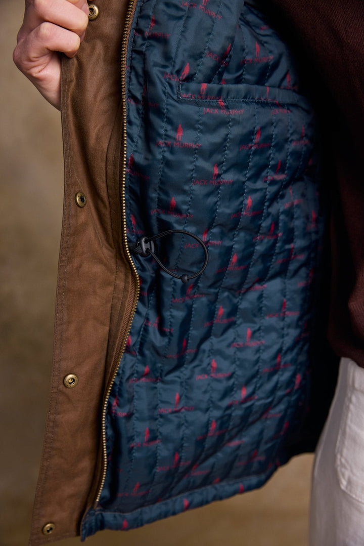 Jack Murphy Ireland - Sally Wax Jacket - Tan - Wax