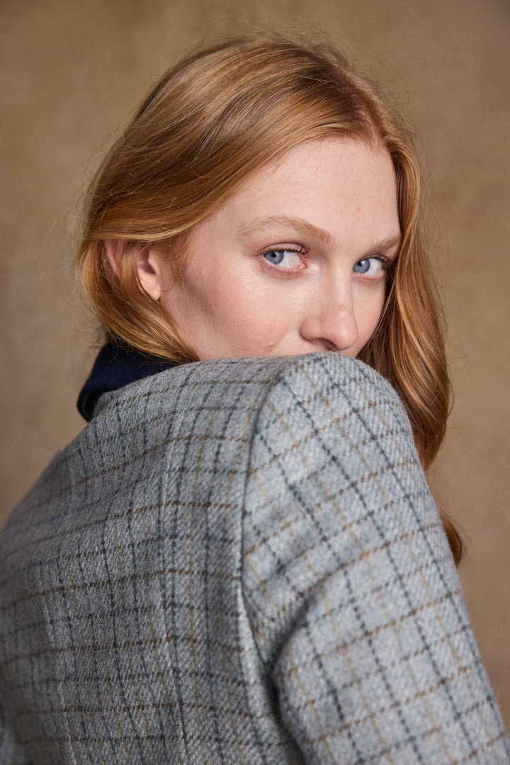 Jack Murphy Ireland - Sasha Tweed Jacket - Jade Check - Tweed