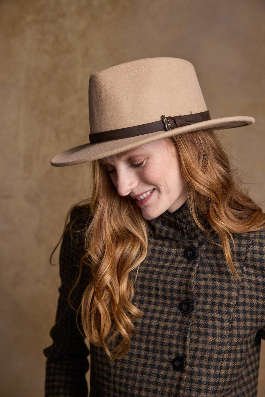 Jack Murphy Ireland - Boston Felt Hat - Tan - Hats