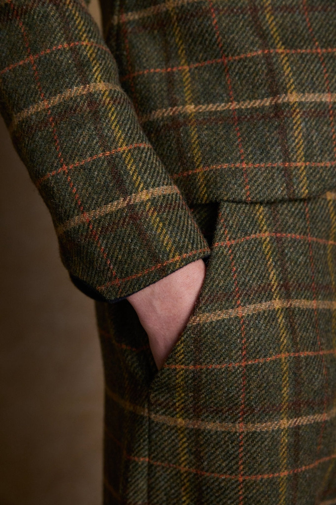 Jack Murphy Ireland - Sasha Tweed Jacket - Country Green Check - Tweed