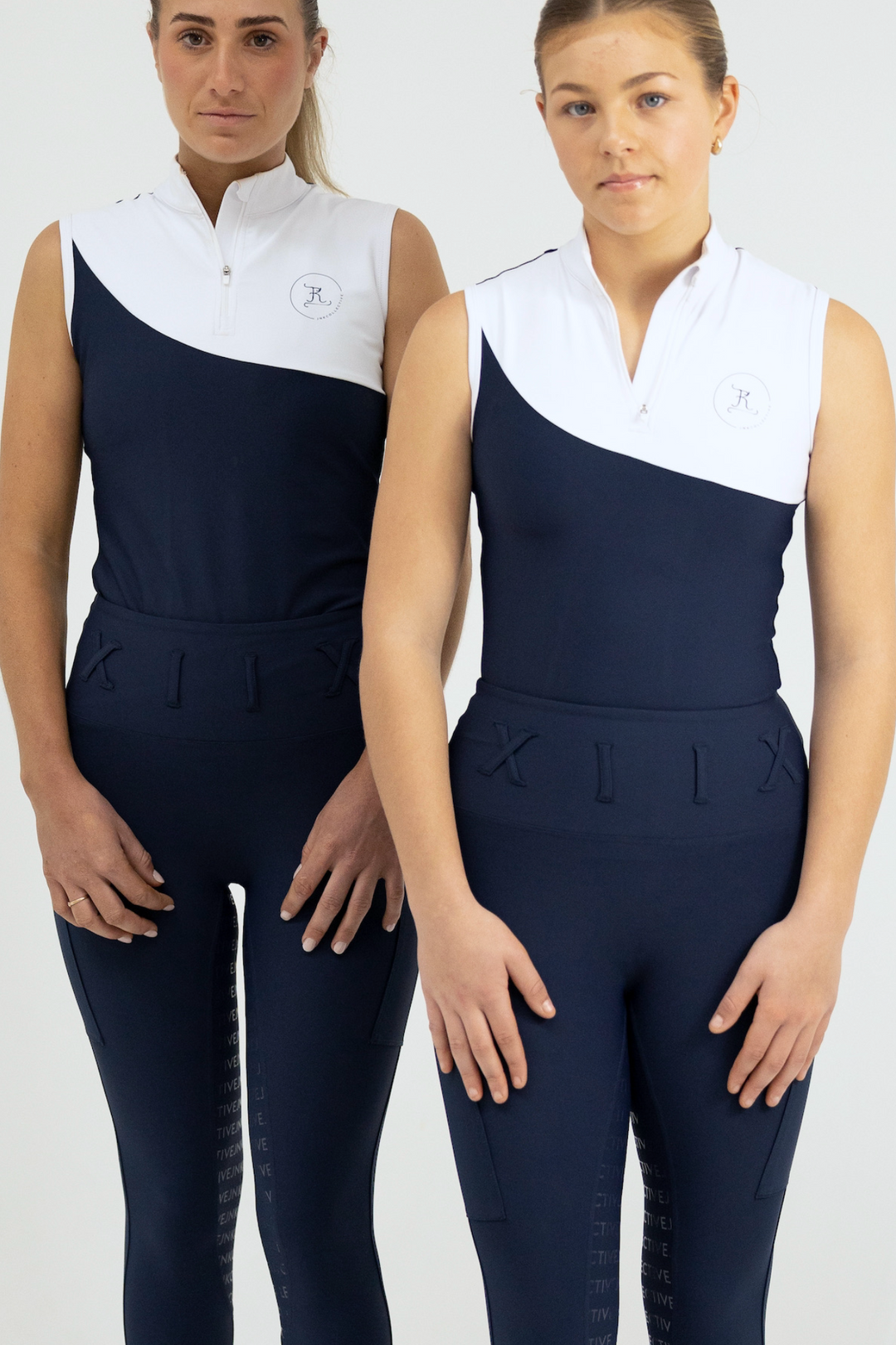 Elite Snow White and Navy Tank