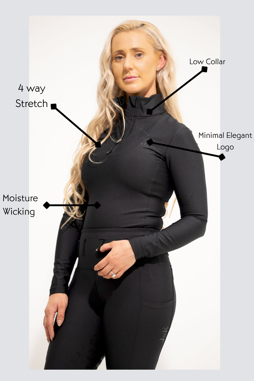 Classic Long Sleeve Base Layer-Black (First Edition)