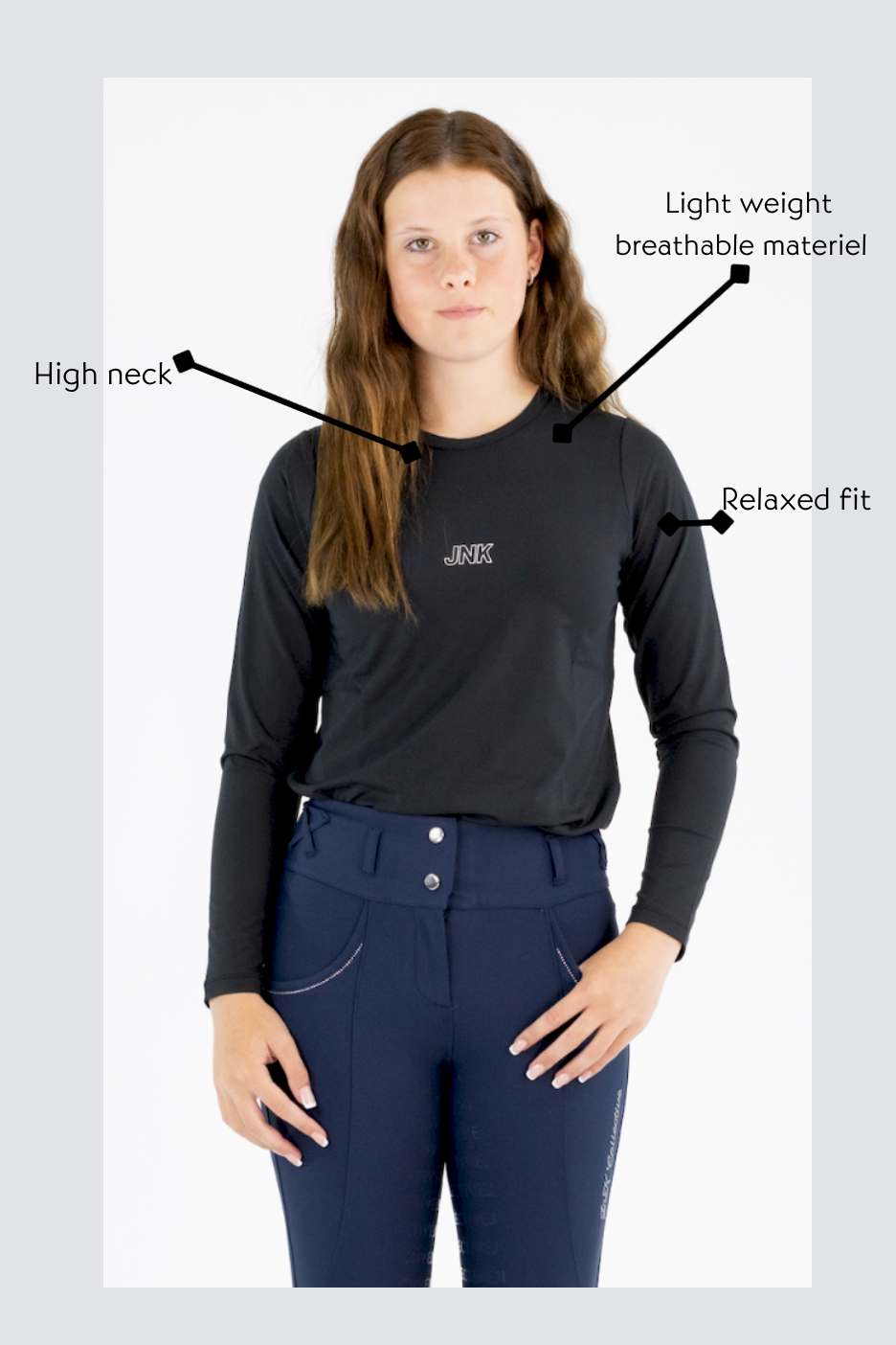 Performance Long Sleeve-Black