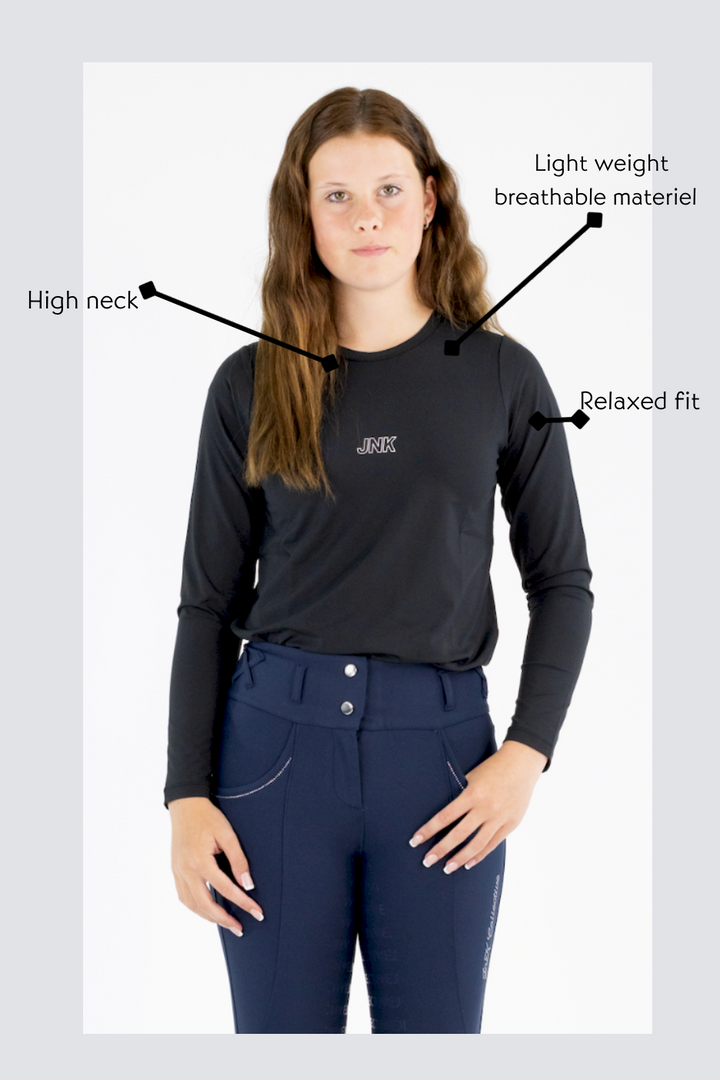 Performance Long Sleeve-Black