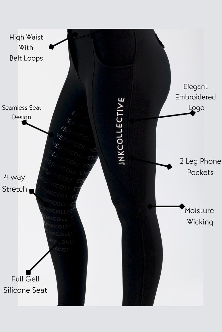 Signature Hybrid Tights-Black