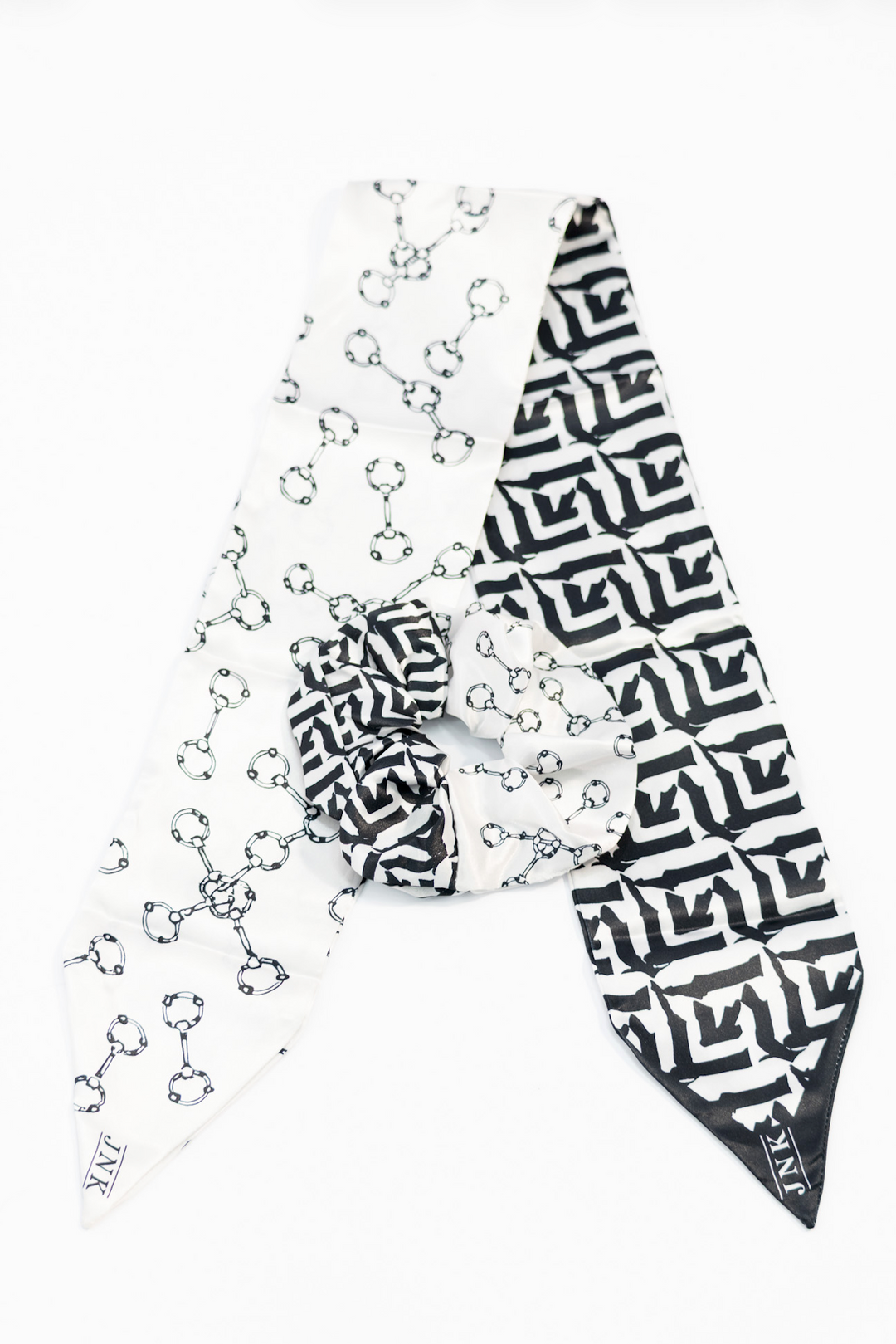 Signature Satin Set- Black and White