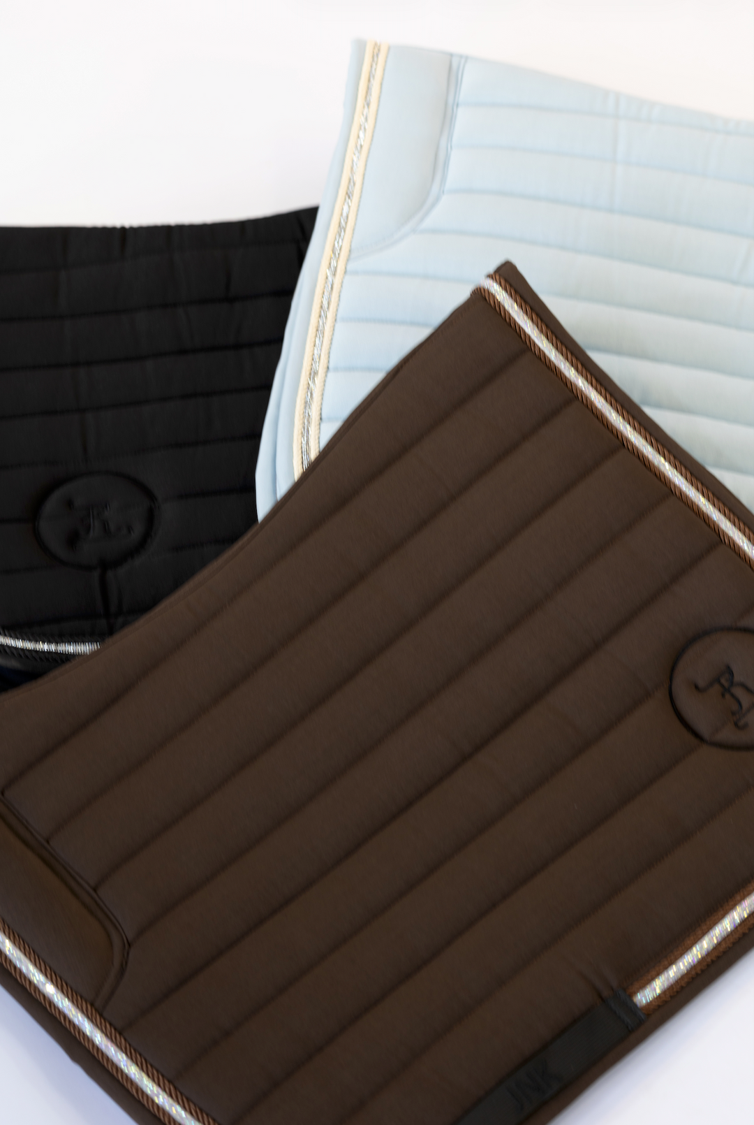 Crystal Luxe Saddle Pad-Sky Blue-PREORDER