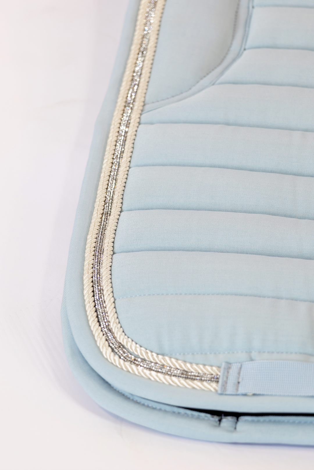 Crystal Luxe Saddle Pad-Sky Blue-PREORDER