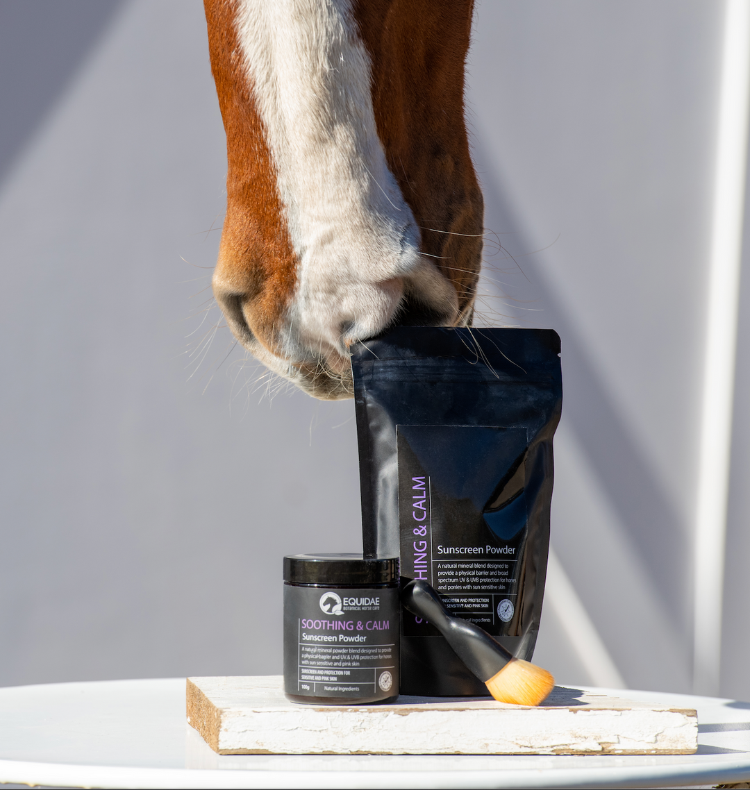 SOOTHING & CALM Horse Sunscreen Powder (Sunscreen for Horses)