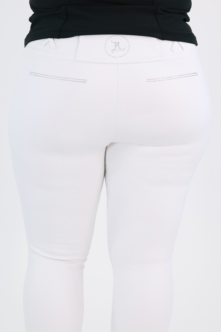 Competition Breeches-Diamond Snow White