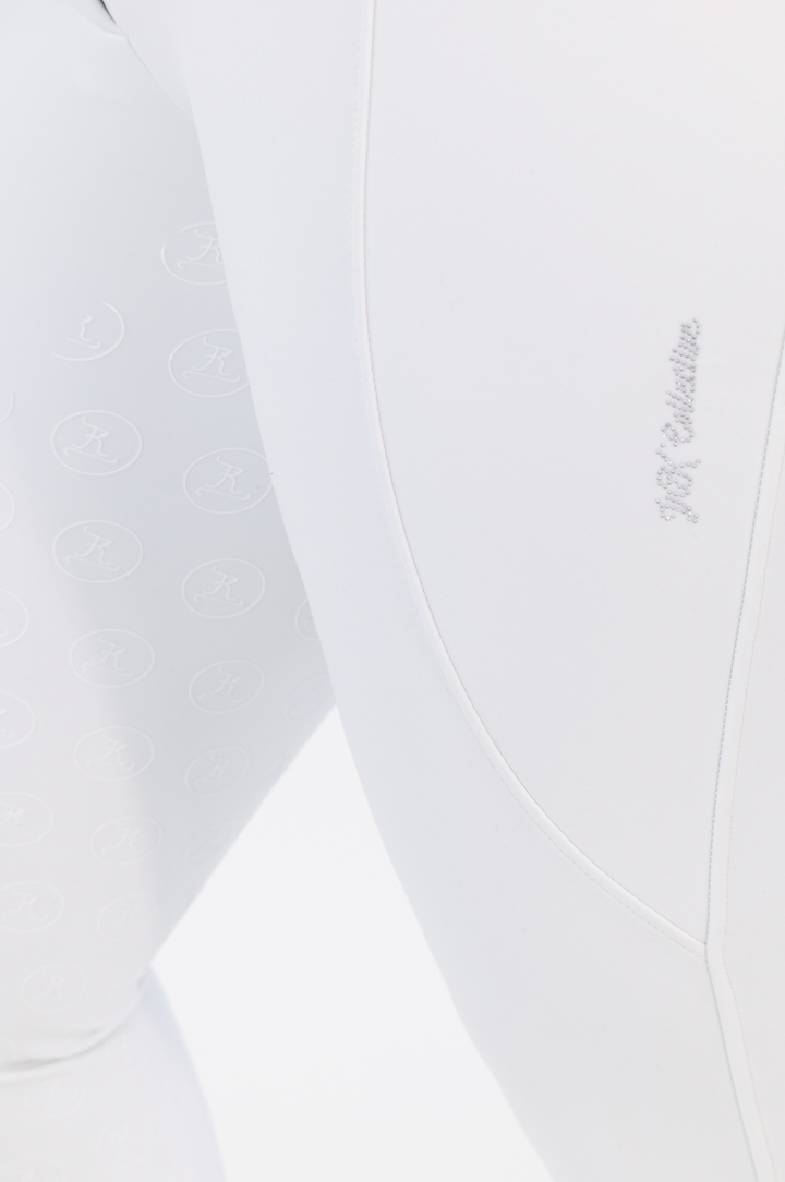 Competition Breeches-Diamond Snow White