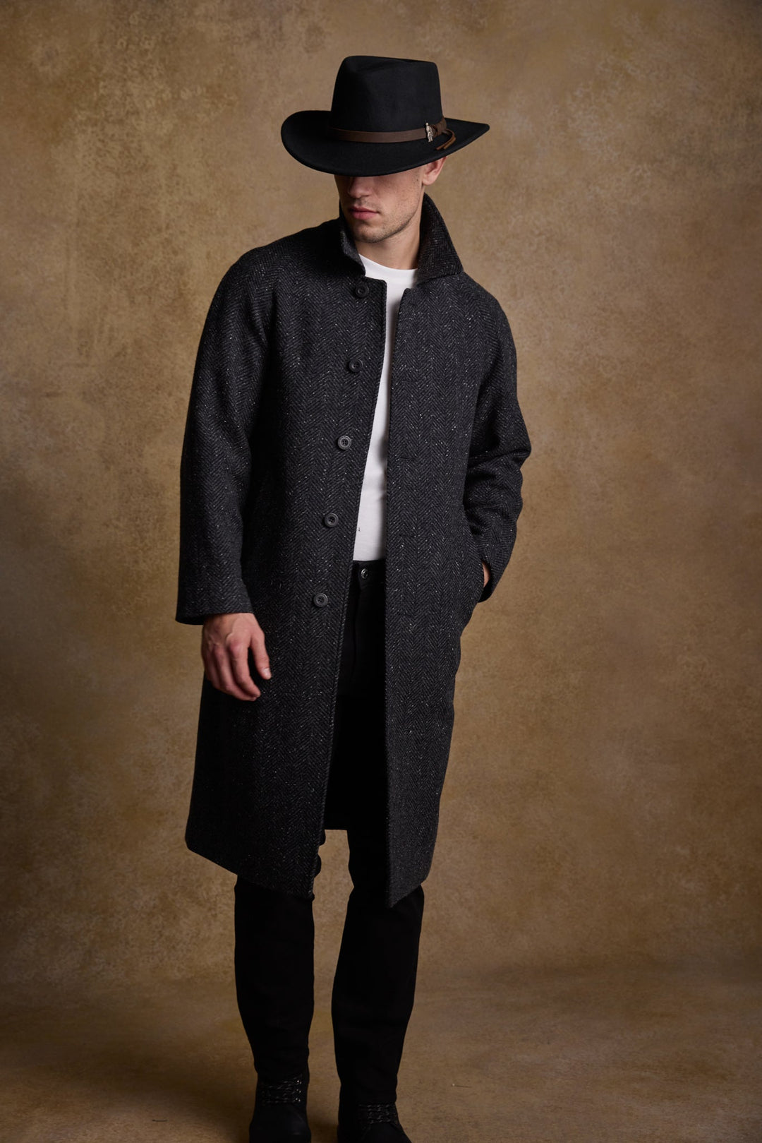 Jack Murphy Ireland - Boston Felt Hat - Black - Hats