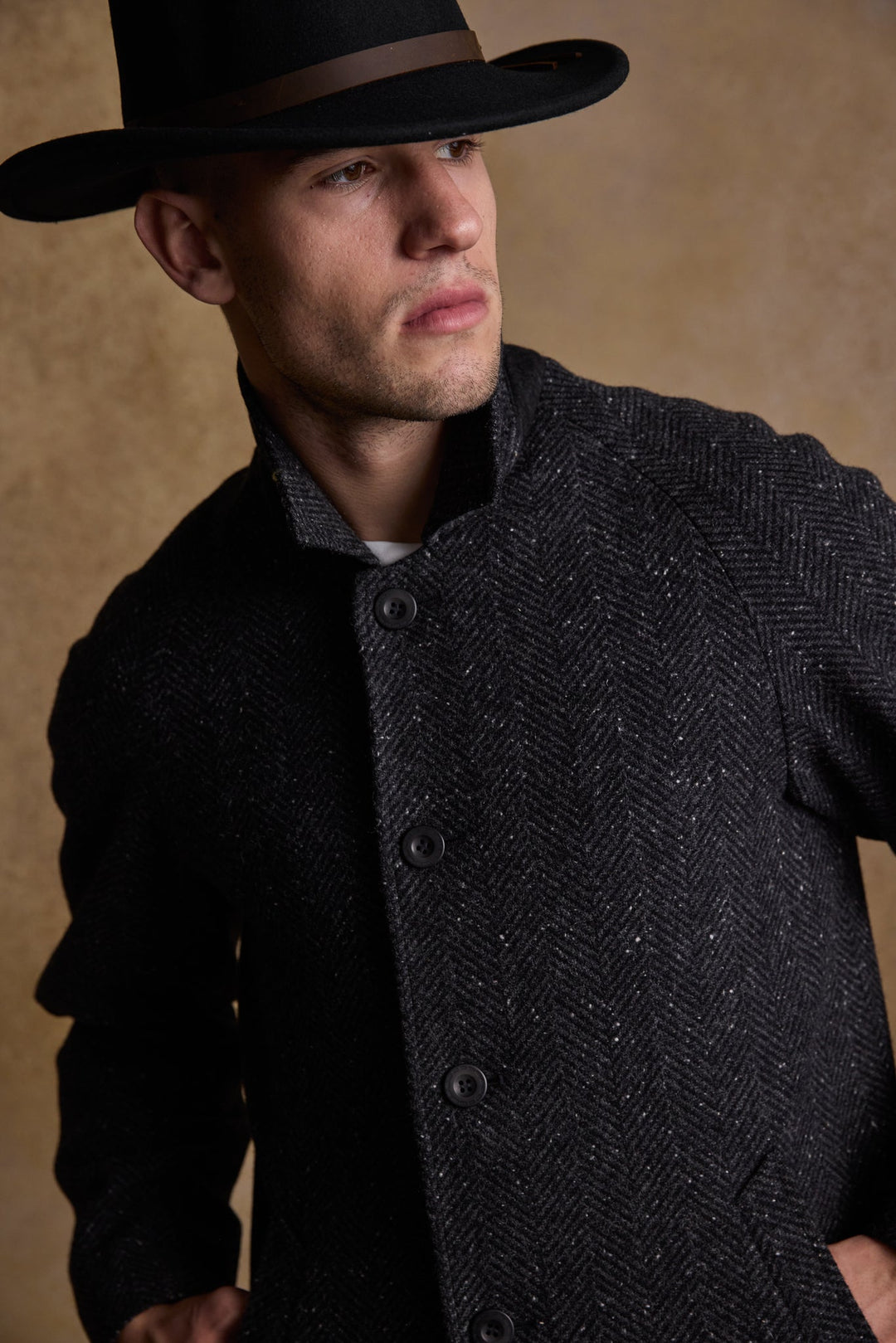 Jack Murphy Ireland - Boston Felt Hat - Black - Hats