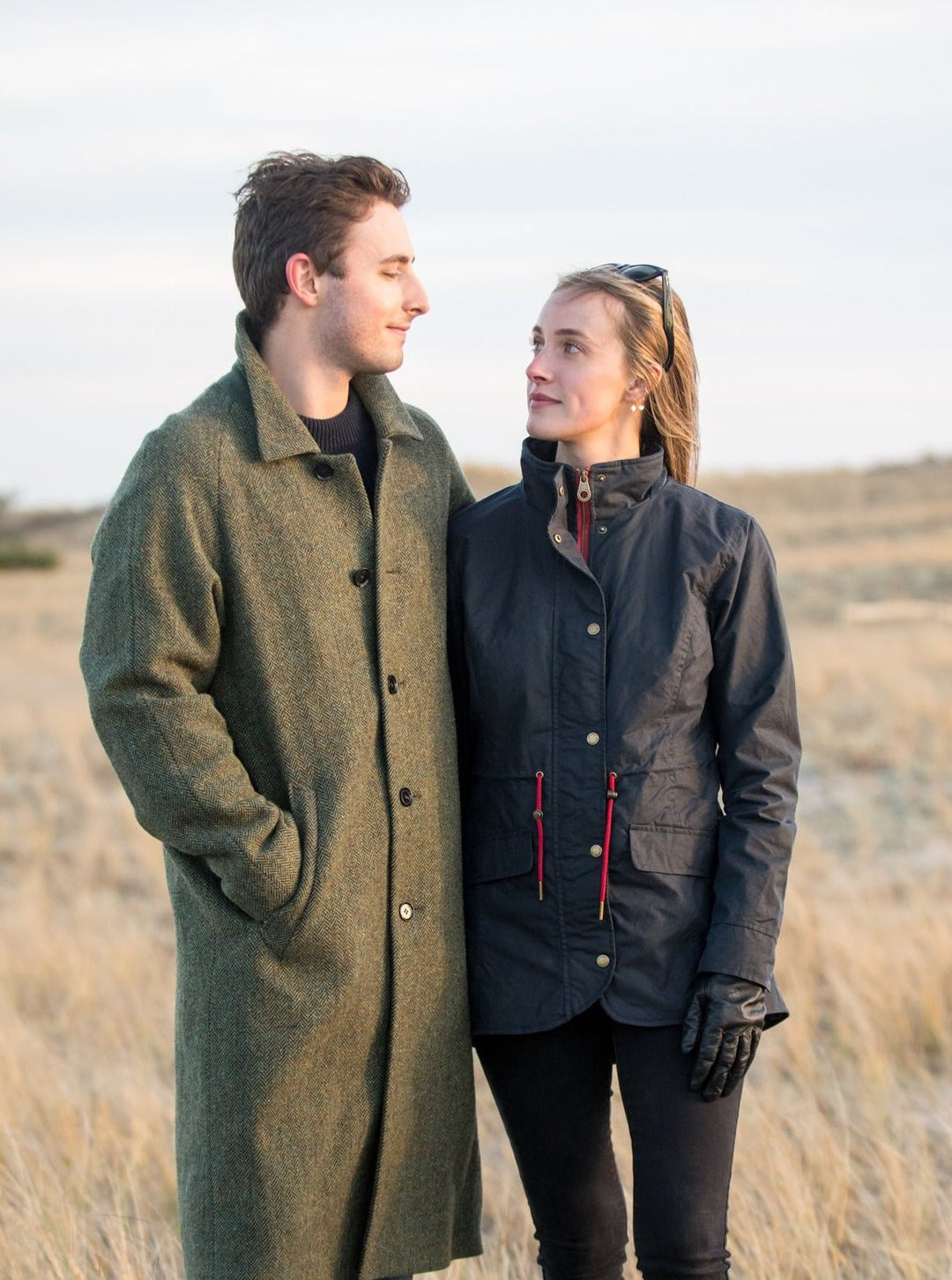 Jack Murphy Ireland - Fiona Wax Jacket - Navy - Wax