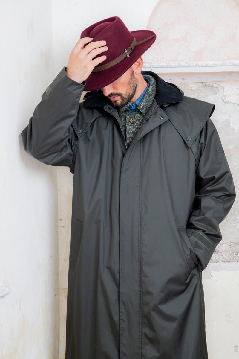 Jack Murphy Ireland - Boston Felt Hat - Burgundy - Hats