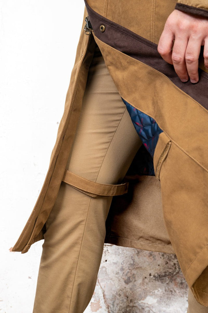 Jack Murphy Ireland - Emmet Waterproof Long Coat - Camel - Waterproof