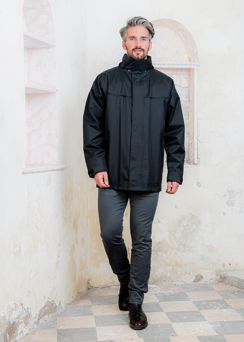 Jack Murphy Ireland - Kingston Waterproof Jacket - Black - Waterproof