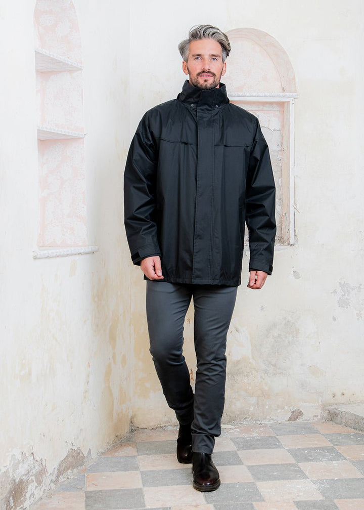 Jack Murphy Ireland - Kingston Waterproof Jacket - Black - Waterproof