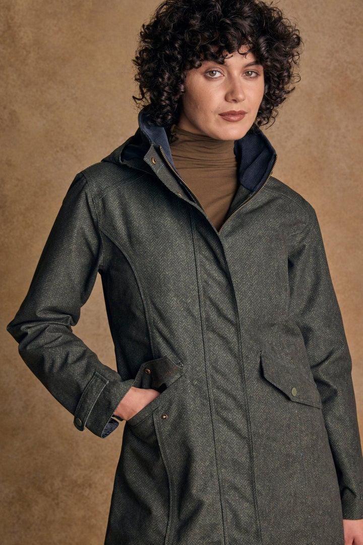 Jack Murphy Ireland - Sophia Waterproof Jacket - Green Fields - Waterproof