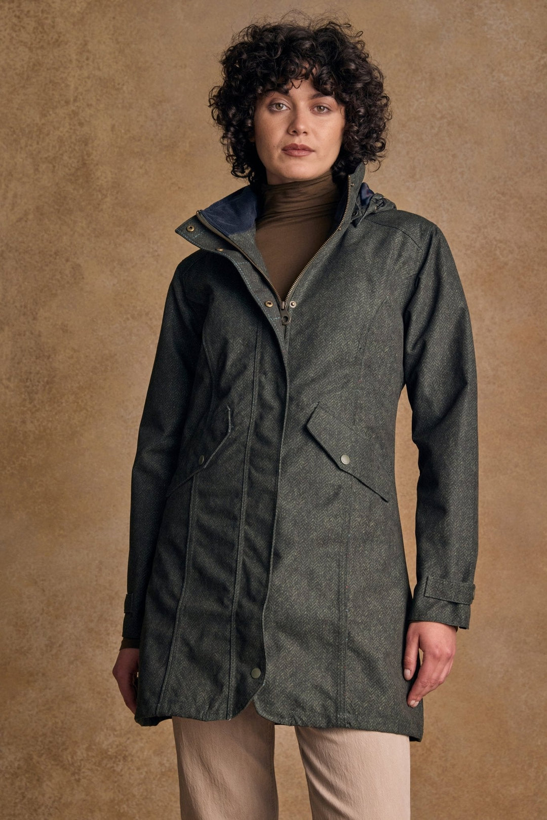 Jack Murphy Ireland - Sophia Waterproof Jacket - Green Fields - Waterproof