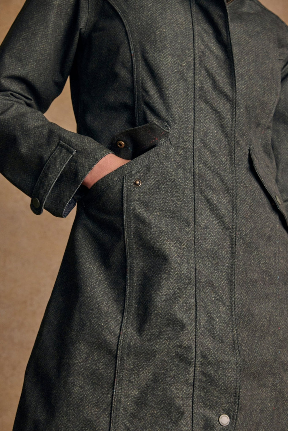 Jack Murphy Ireland - Sophia Waterproof Jacket - Green Fields - Waterproof