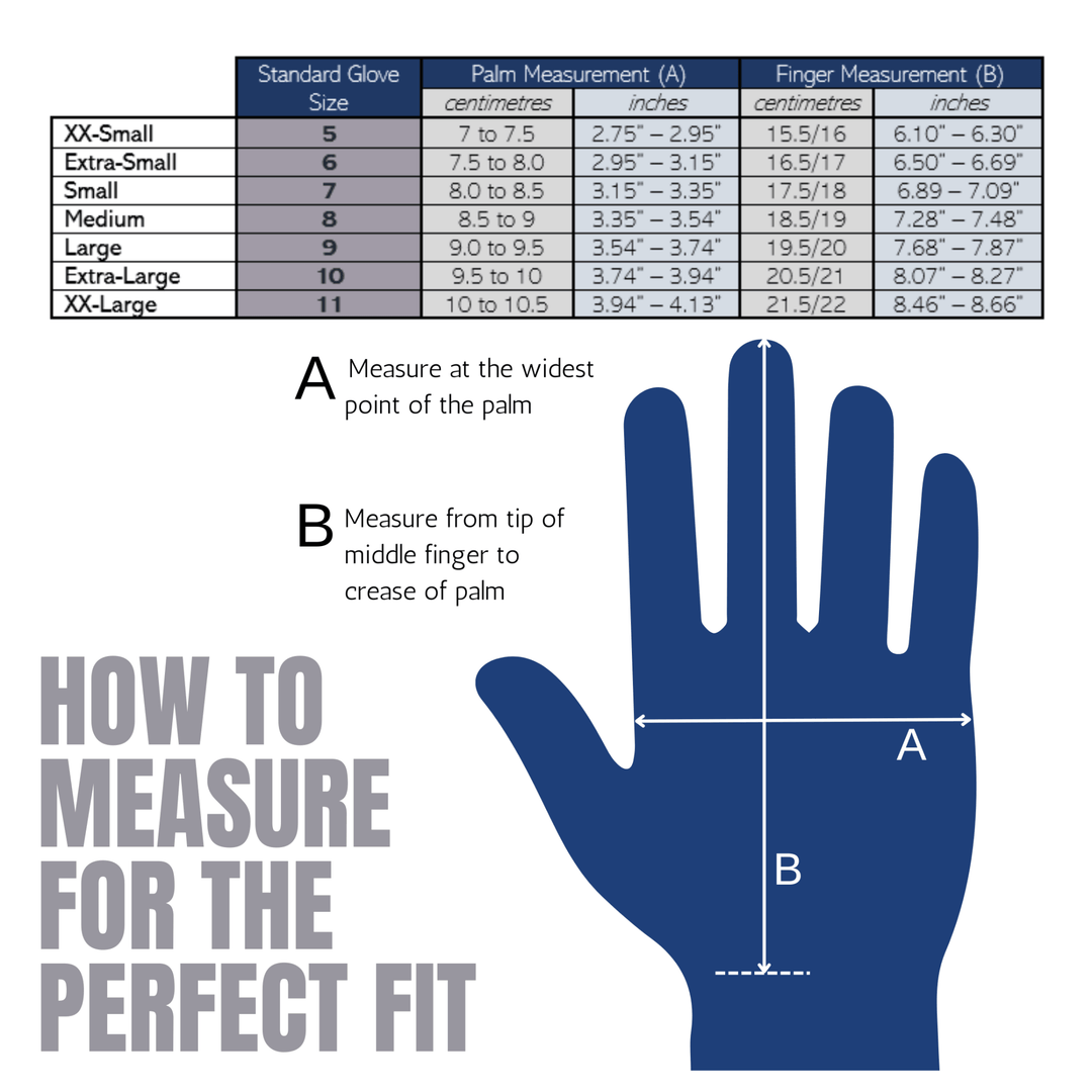 SteadyHands Riding Gloves - NAVY