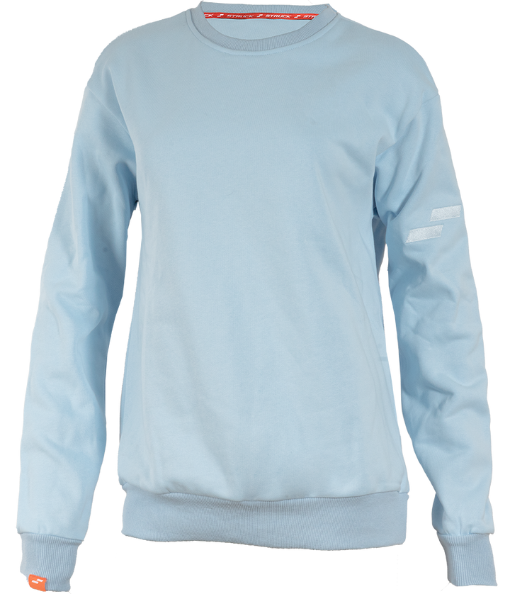 Emboss Crewneck: Powder