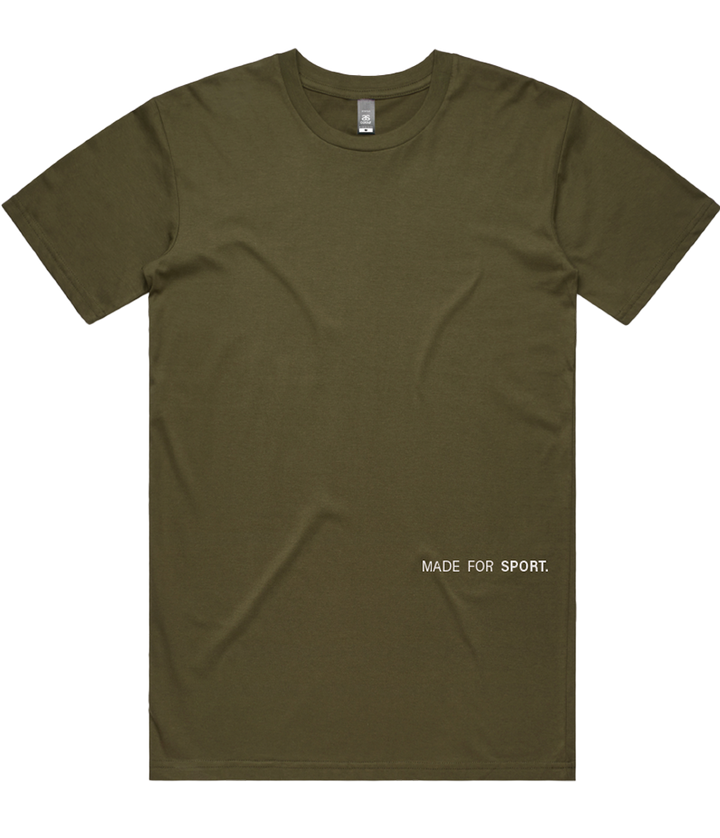 Men's Logo Tee: Army