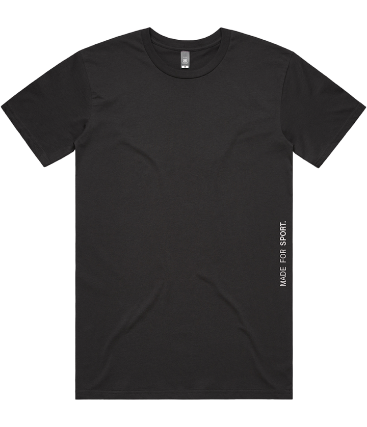 पुरुषों की लोगो टी: कोयला