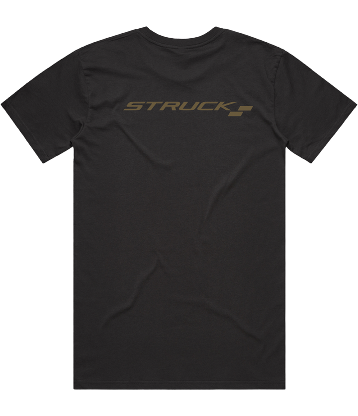 पुरुषों की लोगो टी: कोयला