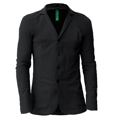 MJ10 Men's Show Jacket: Black
