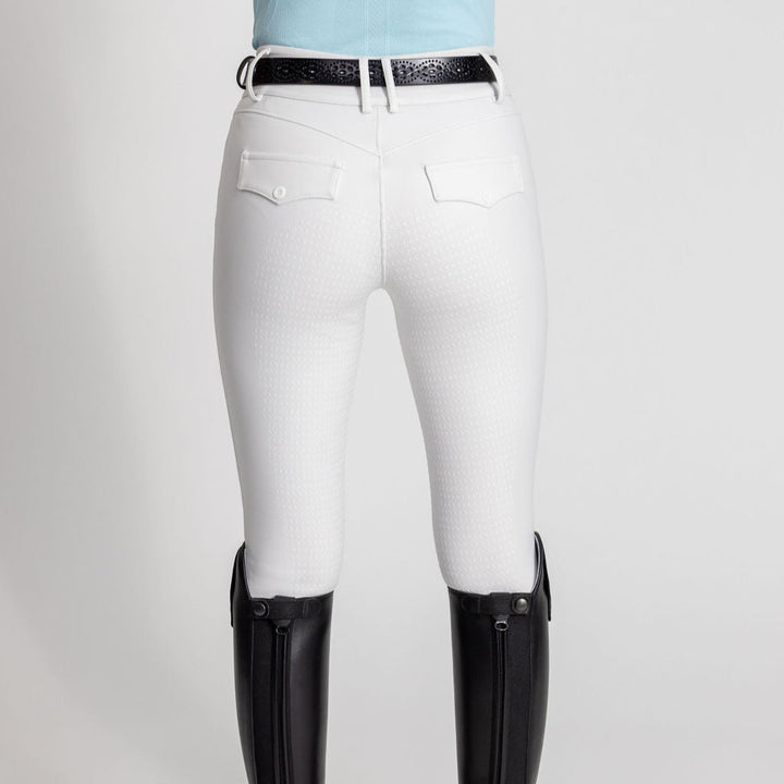 Luxe White Breeches - Victus Equestrian