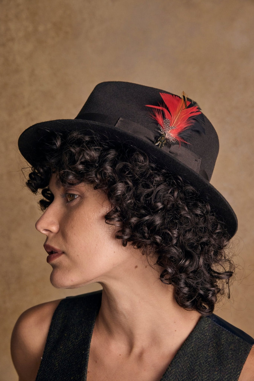 Jack Murphy Ireland - Kildare Felt Trilby Hat - Brown - Hats