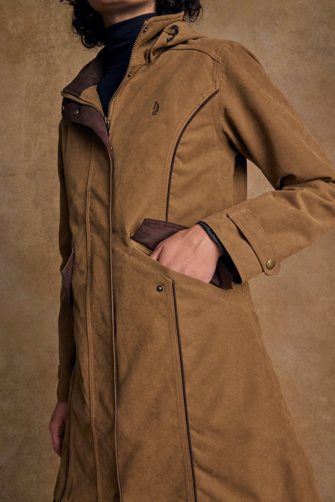 Jack Murphy Ireland - Una Waterproof Jacket - Camel - Waterproof