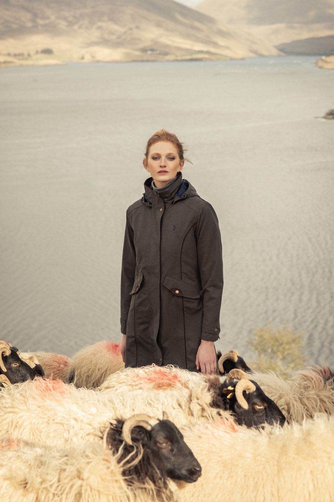 Jack Murphy Ireland - Una Waterproof Jacket - Olive - Waterproof