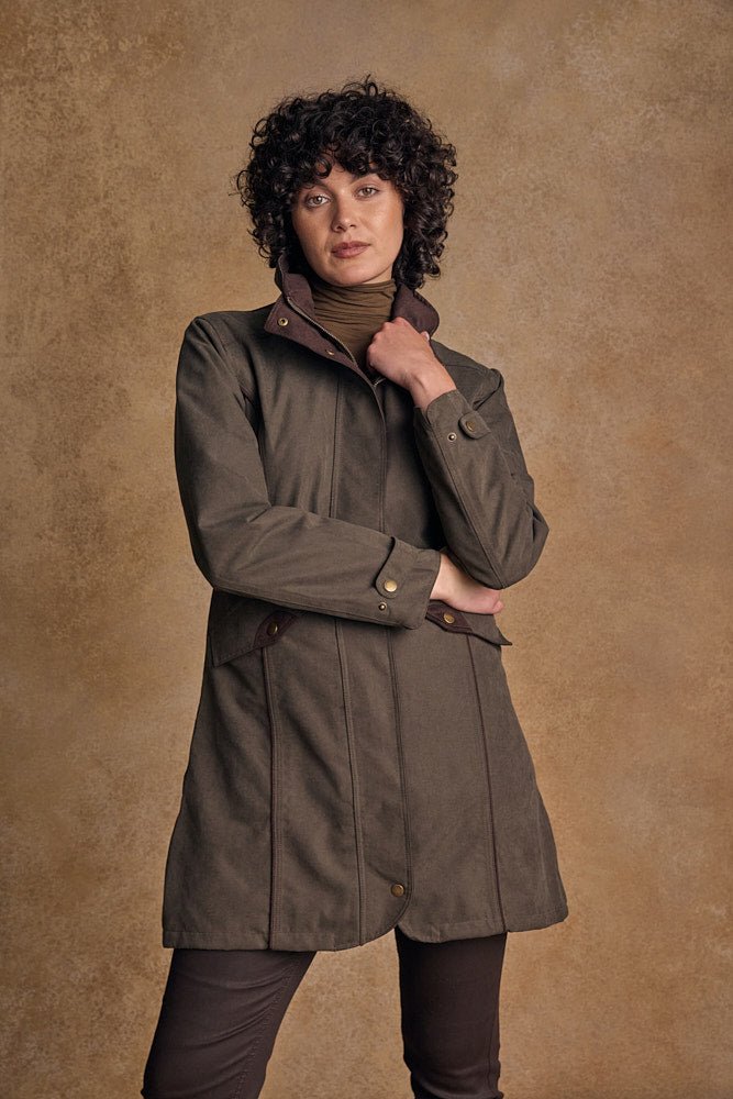 Jack Murphy Ireland - Una Waterproof Jacket - Olive - Waterproof