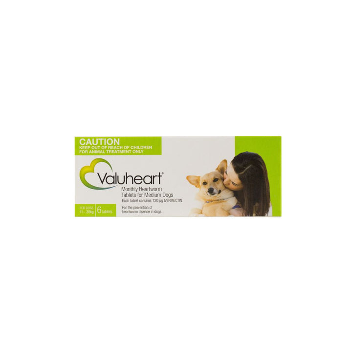 Valuheart Monthly Heartworm Tablets for Dogs