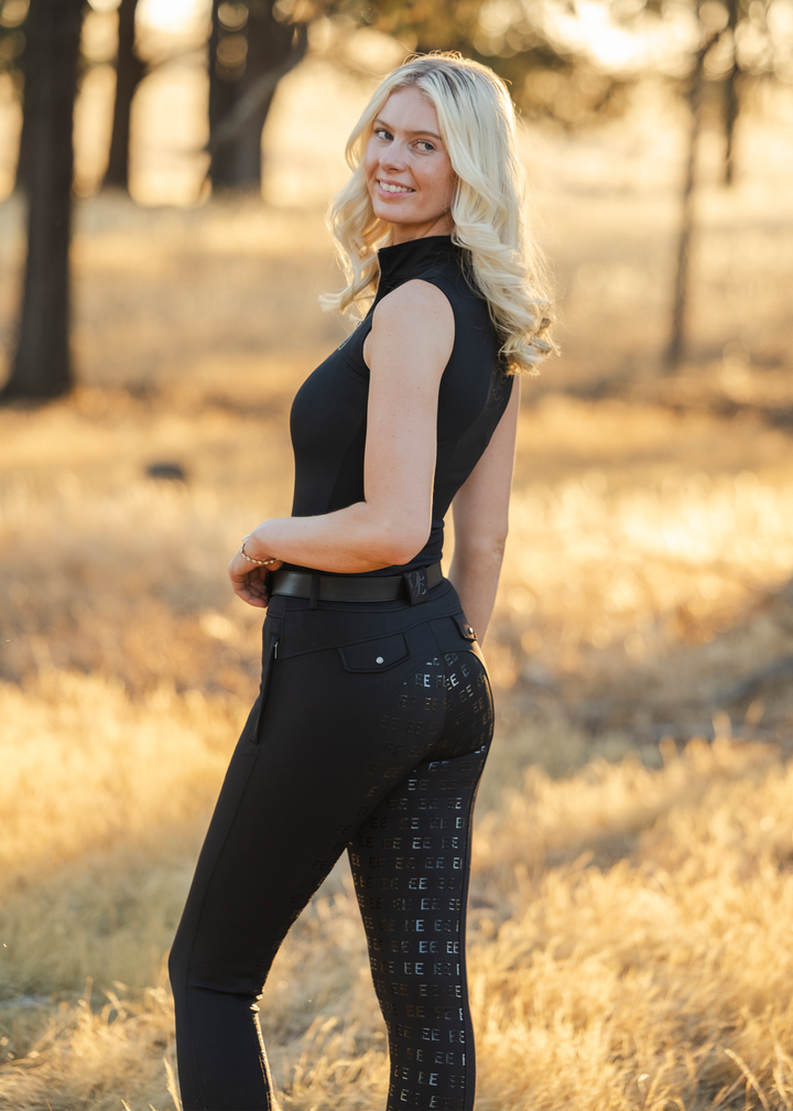 Luxe-Define Black Elite Breeches