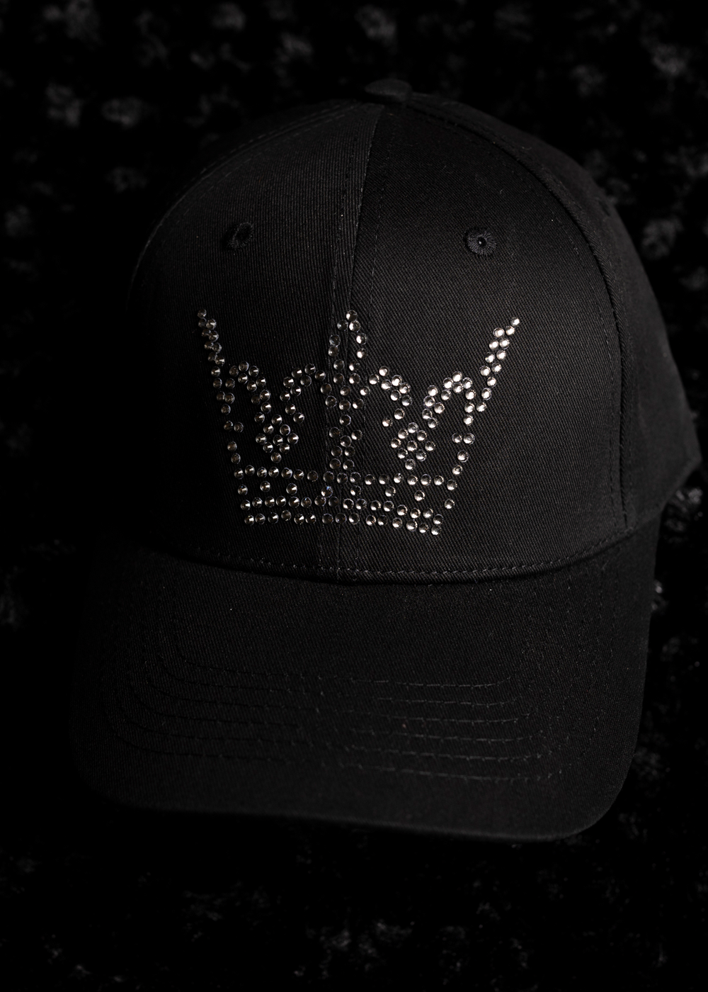 Black Jewel Cap - Caps & Hats by Eloquence Equestrian - view 2