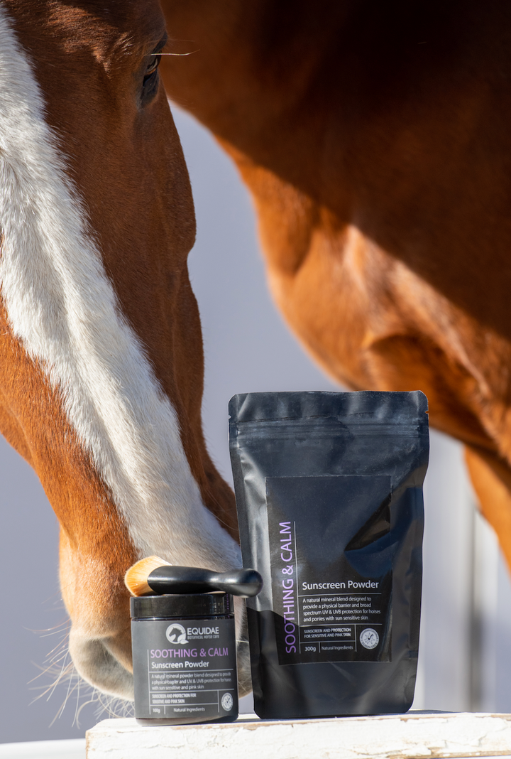 SOOTHING & CALM Horse Sunscreen Powder (Sunscreen for Horses)