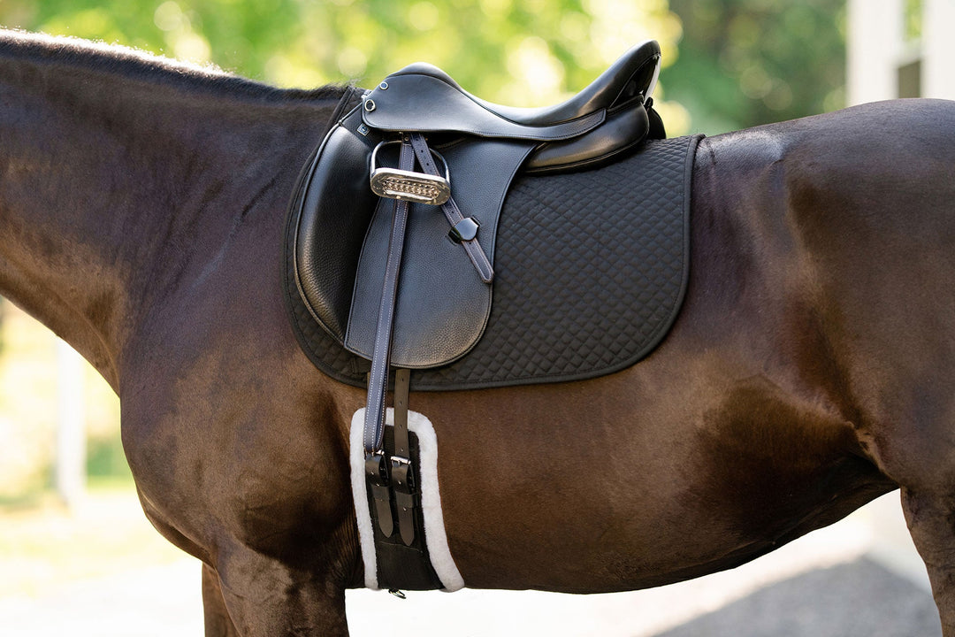 ESSENTIAL DRESSAGE GIRTH SW LINER ULTRAWOOL BNDING