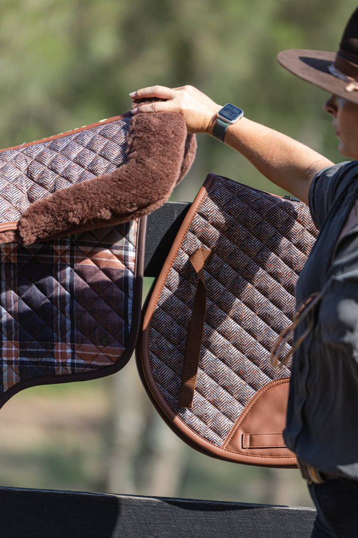 Sixteen Cypress Brown-Herringbone Dressage Bundle