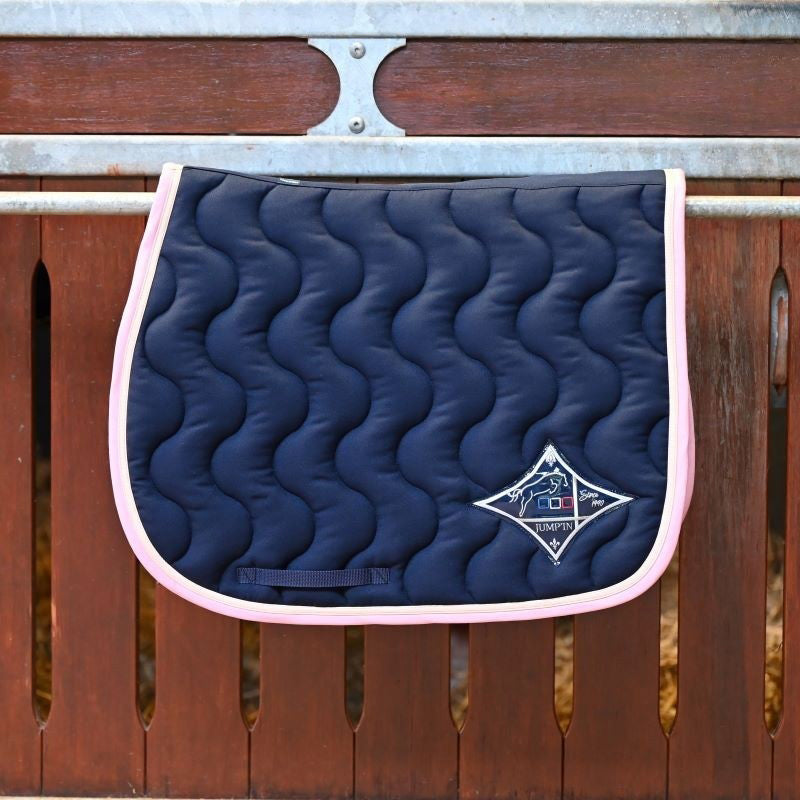 Écusson Jumpad - Navy and light pink